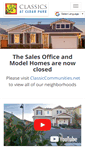 Mobile Screenshot of cedarparkhomes.com